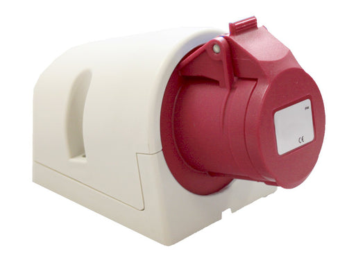 Red Industry Contact — 16A — 3-phase — 400V — 416-6
